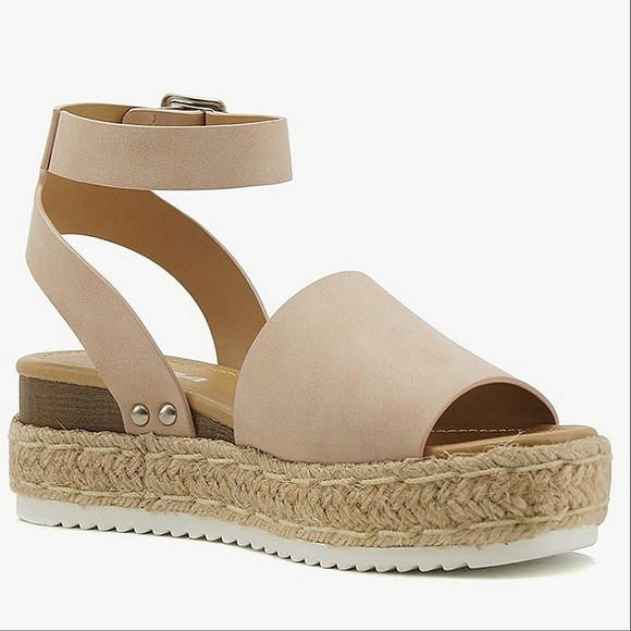 Soda Shoes - 💥NEW Soda Ankle Strap Wedge Sandals